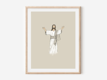 Resurrection of Jesus Christ Digital download printable art #1